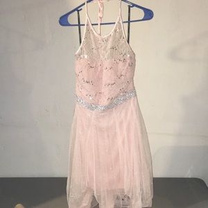 PINK HOMECOMING DRESS NWT (SIZE 13)